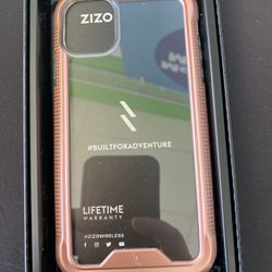 iPhone 11 Rose Gold Case With Screen Protecter 