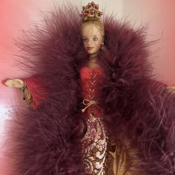 Cinnabar Sensation Barbie Mattel Limited Edition 1998 Barbie Doll by designer of New York Byron Lars 