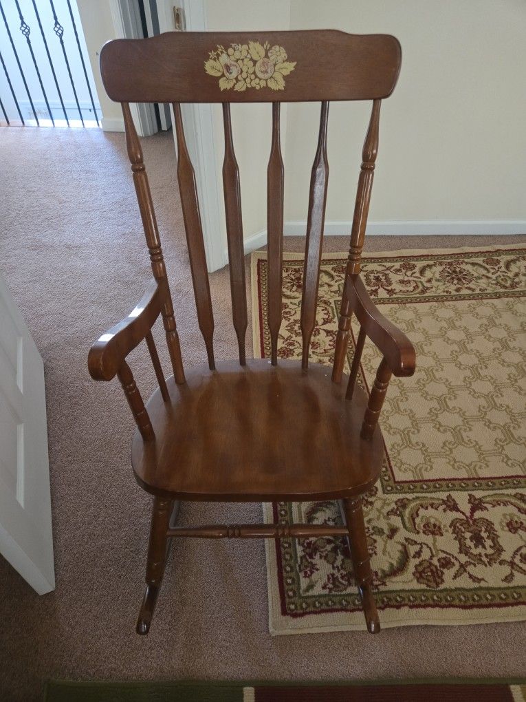 Wooden Rocking Chair