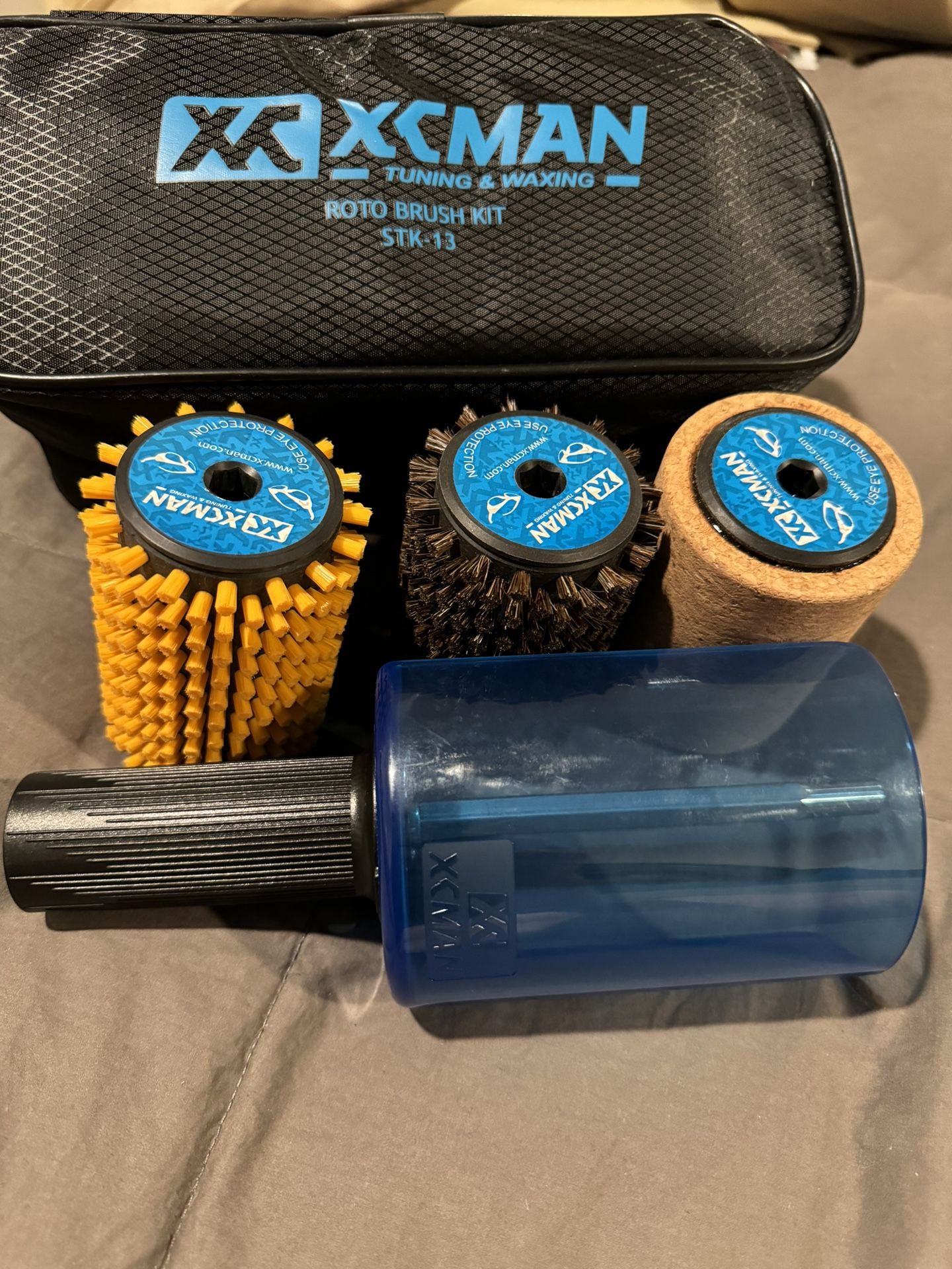 XCMAN Ski Roto Brush Kit Roto Brush Handle Axle with All 3 XCMAN Ski Roto Brush Kit Roto Brush Handle Axle with All 3