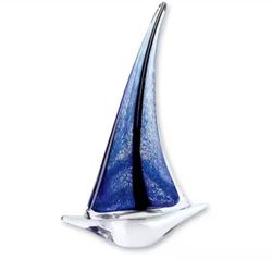 Badash Crystal Sailboat
