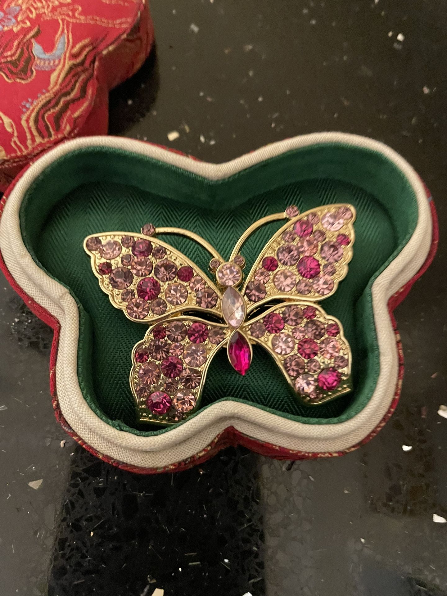 Butterfly Shaped Brooch 