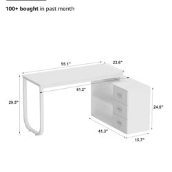 L desk In Great Condition