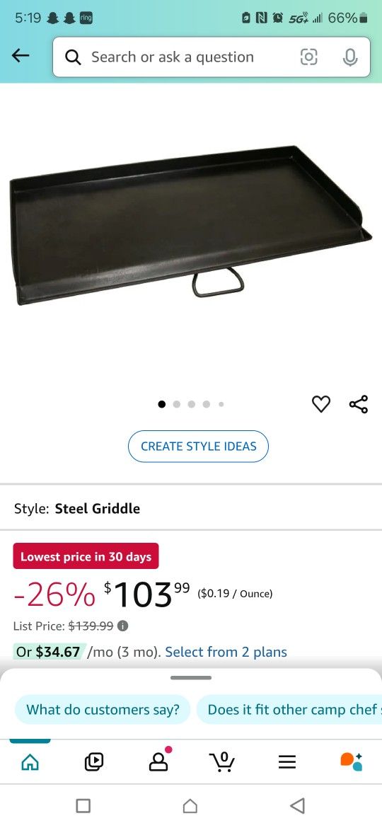 Universal Griddle Top Camp Chef