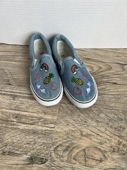 Legendary Laces Slip On Jean Shoes Sz 13 Kids 