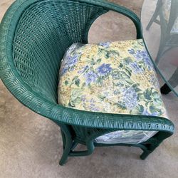 Wicker Patio Furniture With New Cushions 