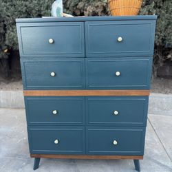 Mcm Highboy Dresser-6 Drawers