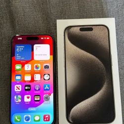 Unlocked iPhone 15 Pro