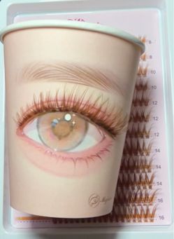 Brown Cluster Lashes 8-16mm