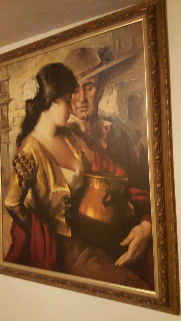 Large painting by LA COQUETA PUYET