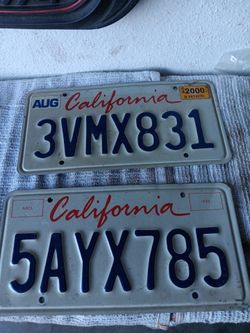 License Plates