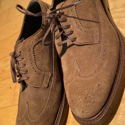 Brown Suede Shoes