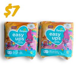 【NEW】Pampers Easy Ups 2T-3T Diapers 