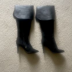 Women’s Black High Knee Boots