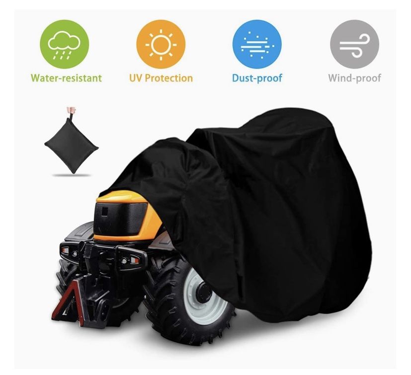 NAMSUM Out Door Lawn Mower Cover-Tractor Cover