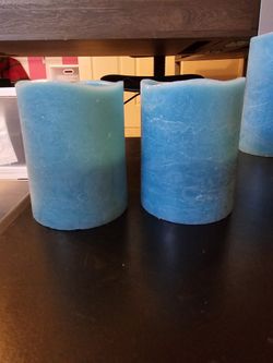 Battery Operated Flamless Pillar Candles