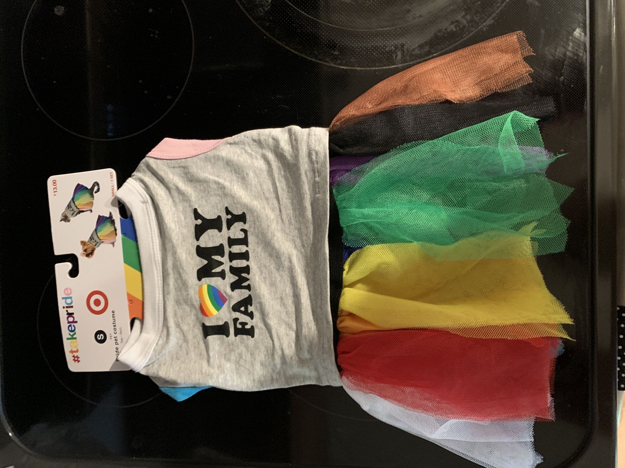 Takepride Pride Dog Cat costume “I ❤️my Family”