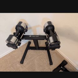 FinerForm Adjustable Dumbbells 5-32.5 Lbs