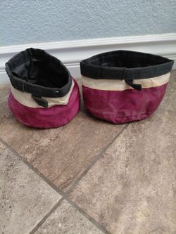 Collapsable Food bowls