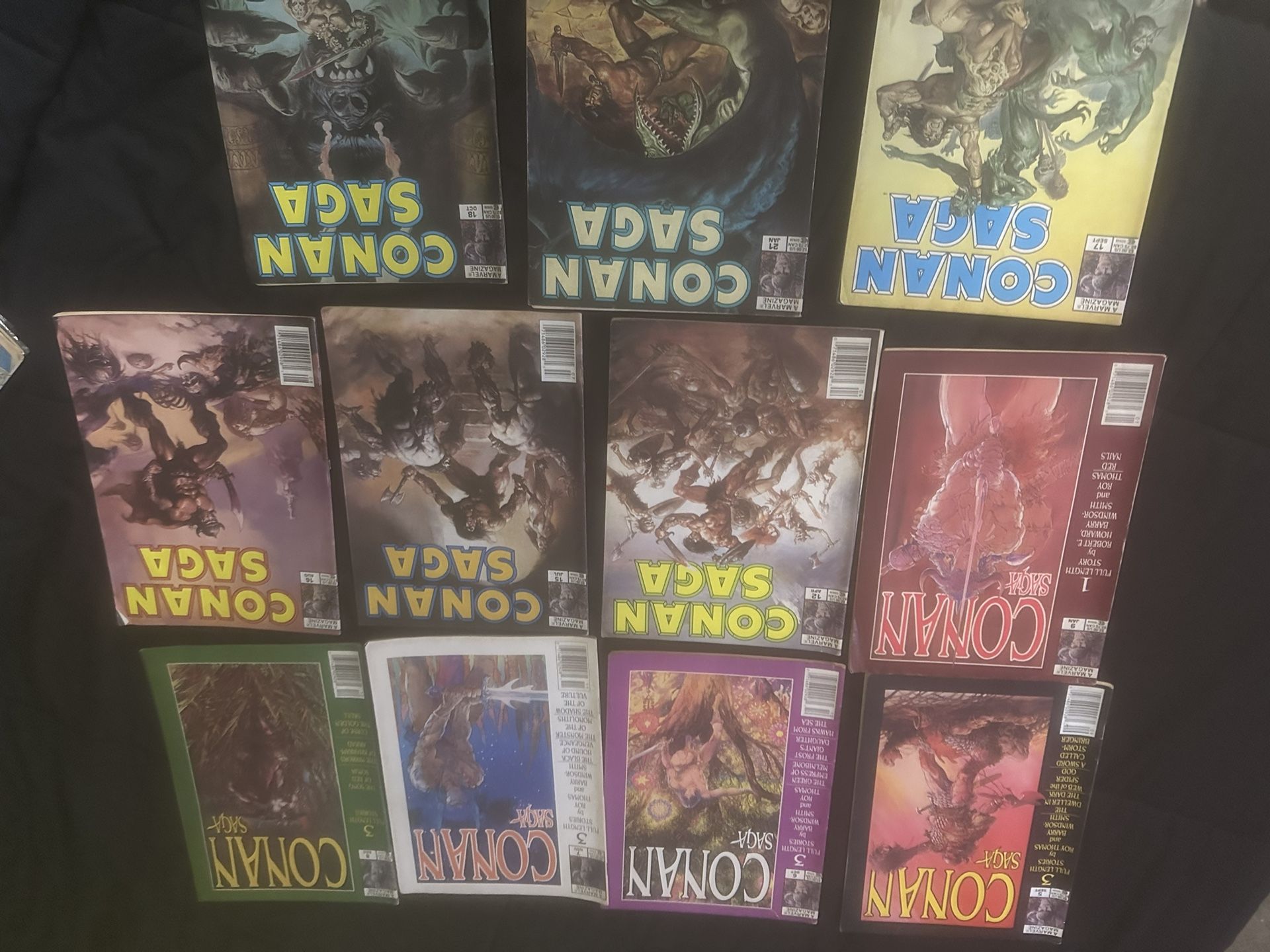 CONAN COMICS OLD