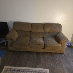 Free 3 Cushion Couch and Exercise Bike