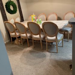 Country French Chair Set Of 8