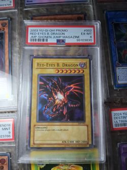Red-Eyes Black Dragon JMP-002 YuGiOh Shonen Jump Promo