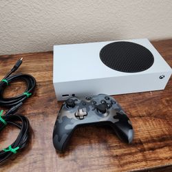 Xbox Series S Console with Controller and Cables