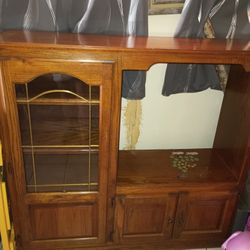 Wood Entertainment Center