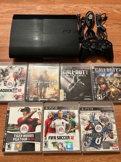 Sony PlayStation 3 Console with 7 Games