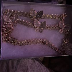 Gold Butterfly Necklace