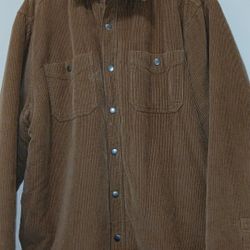 Men's Brown Corduroy