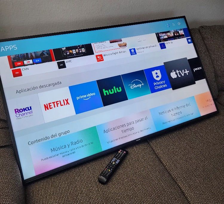 Smart Tv Samsung Ultra HD 4K Semi Nuevo Y Barato