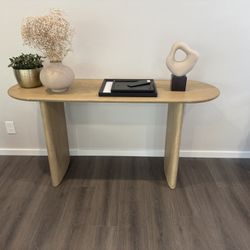 Modern Wood Console Table – $120 OBO – Pickup in Newcastle