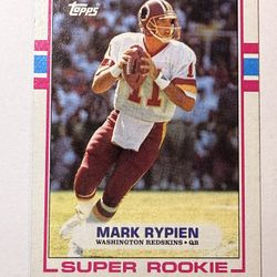 TOPPS Mark Rypien Number 253 TOPPS 