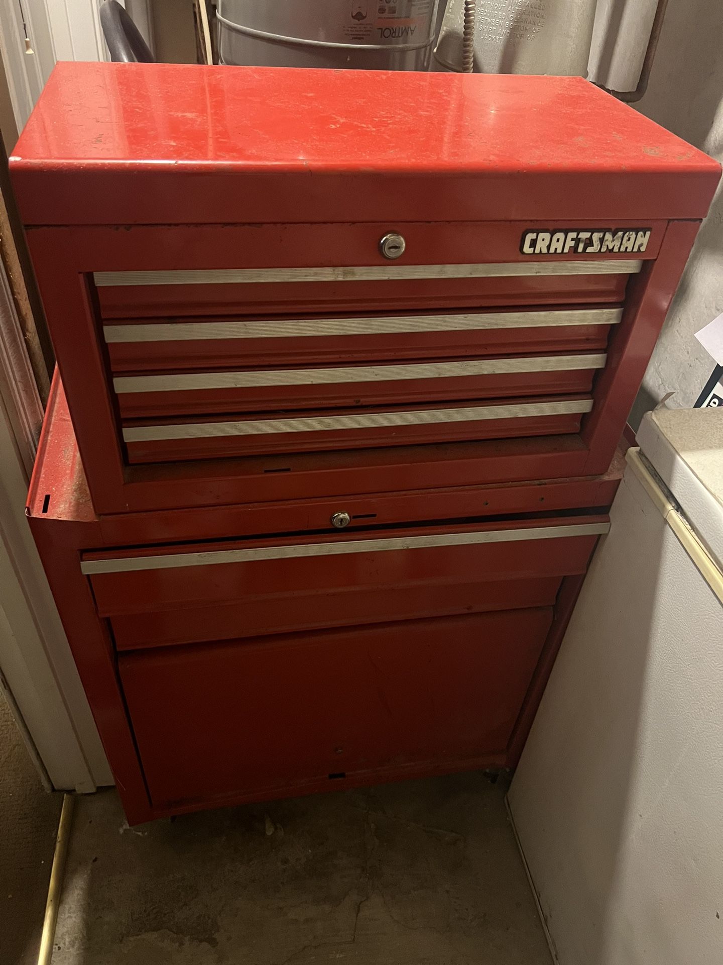 Craftsmen Tool Box including Tools-Make Offer