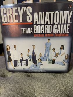 Grey Anatomy Board Game