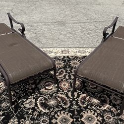 Pool Side Chase Lounge Chairs