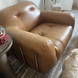 Leather Club Chair CB2