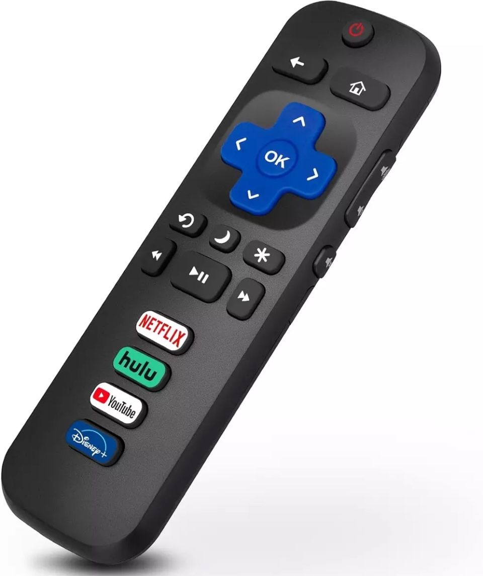 NEW Roku TV Remote Control Replacement TCL Hisense Onn Philips Roku Smart TVs