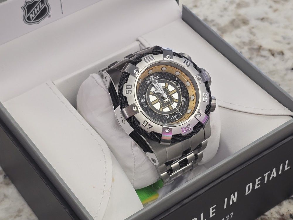 Invicta NHL Boston Bruins Mens Watch