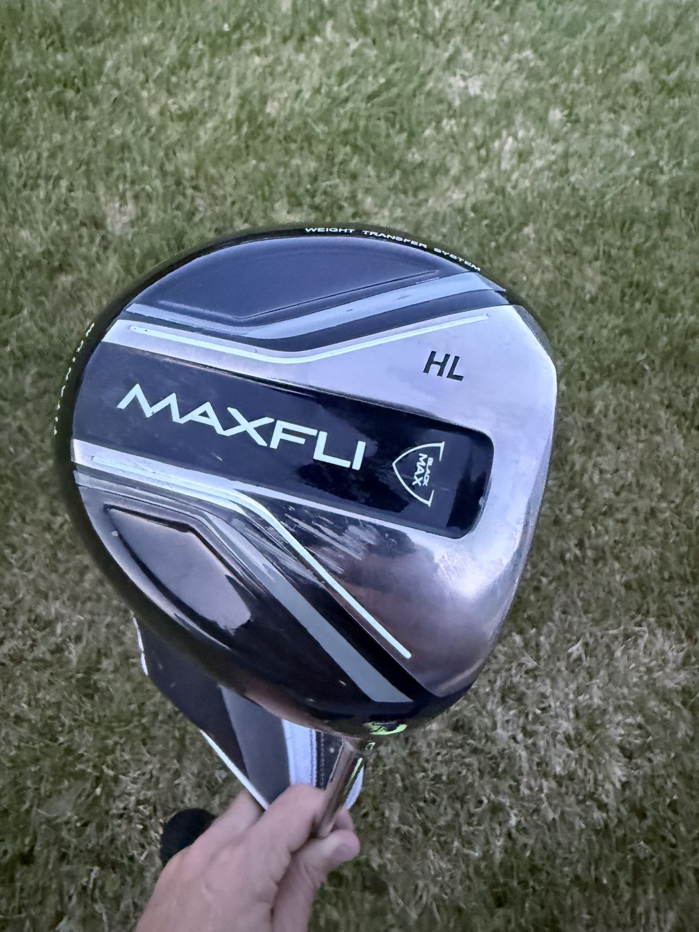 GOLF DRIVER MaxFli Black Max Titanium HL High Launch Aldila A flex