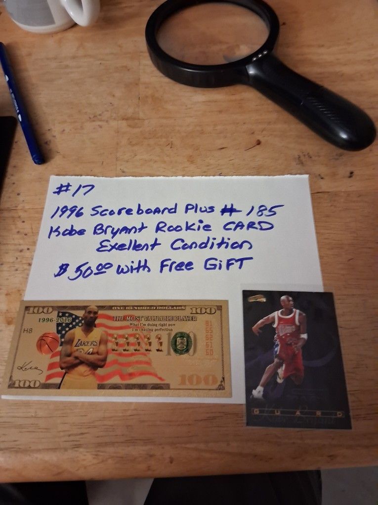 Kobe Bryant Rookie Card