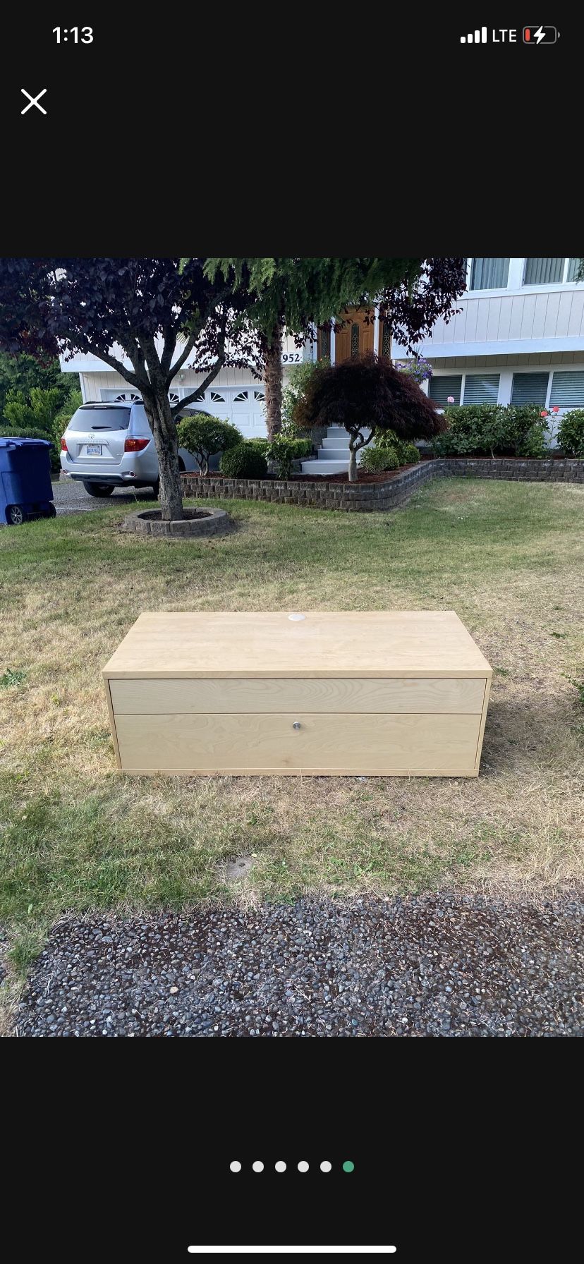 Wooden TV Stand