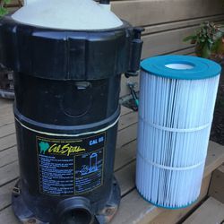 Cal Spa Hot Tub  Filter Housing And Filter