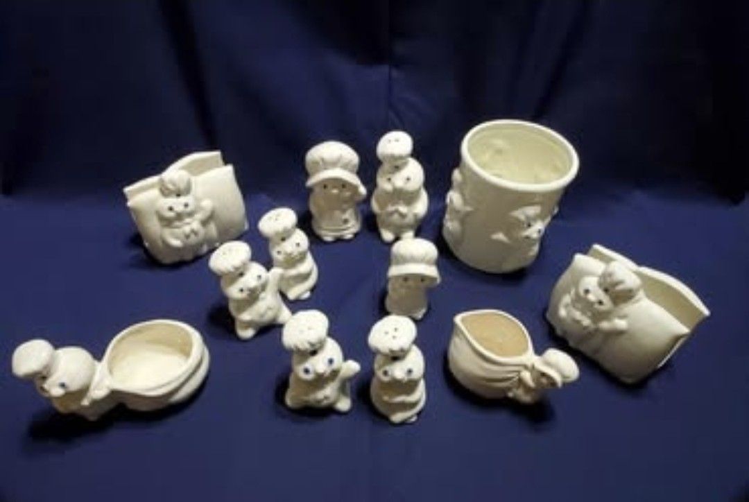 Vintage Pillsbury Doughboy Kitchen Accessories
