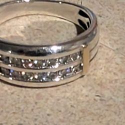 14k/925 Ring Size 10 It's Made Out Of Both Gold And Silver