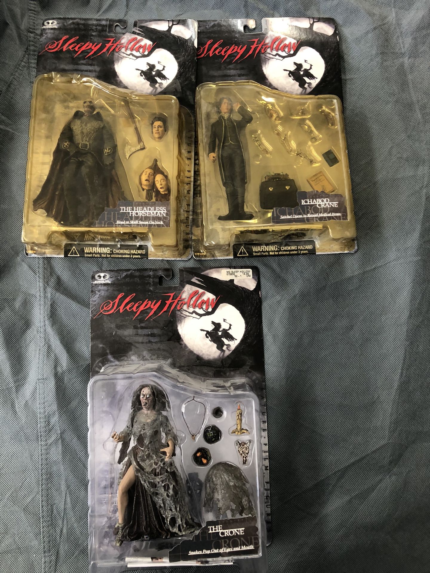Sleepy Hollow Action Figures Set Of 2