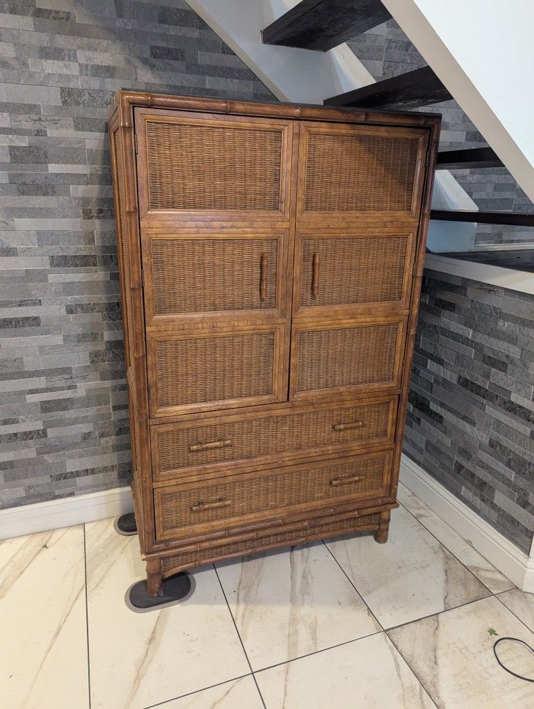 Bamboo Cabinet.