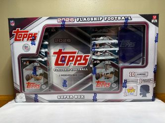 2026 Topps Flagship Football Super Box